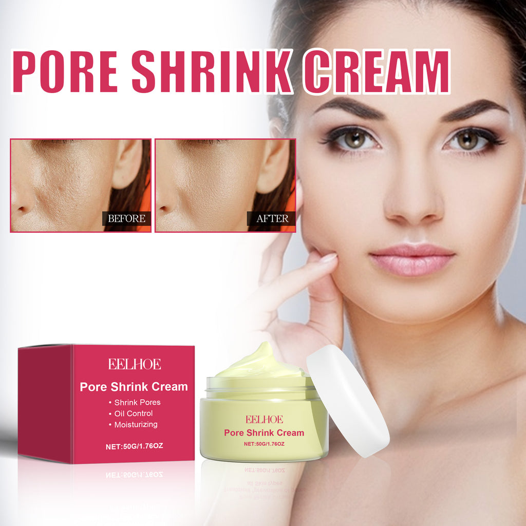 Pore Shrink Cream, Lightening Acne Print Anti-Aging Moisturizing Whitening Skin Anti-Wrinkle Cream