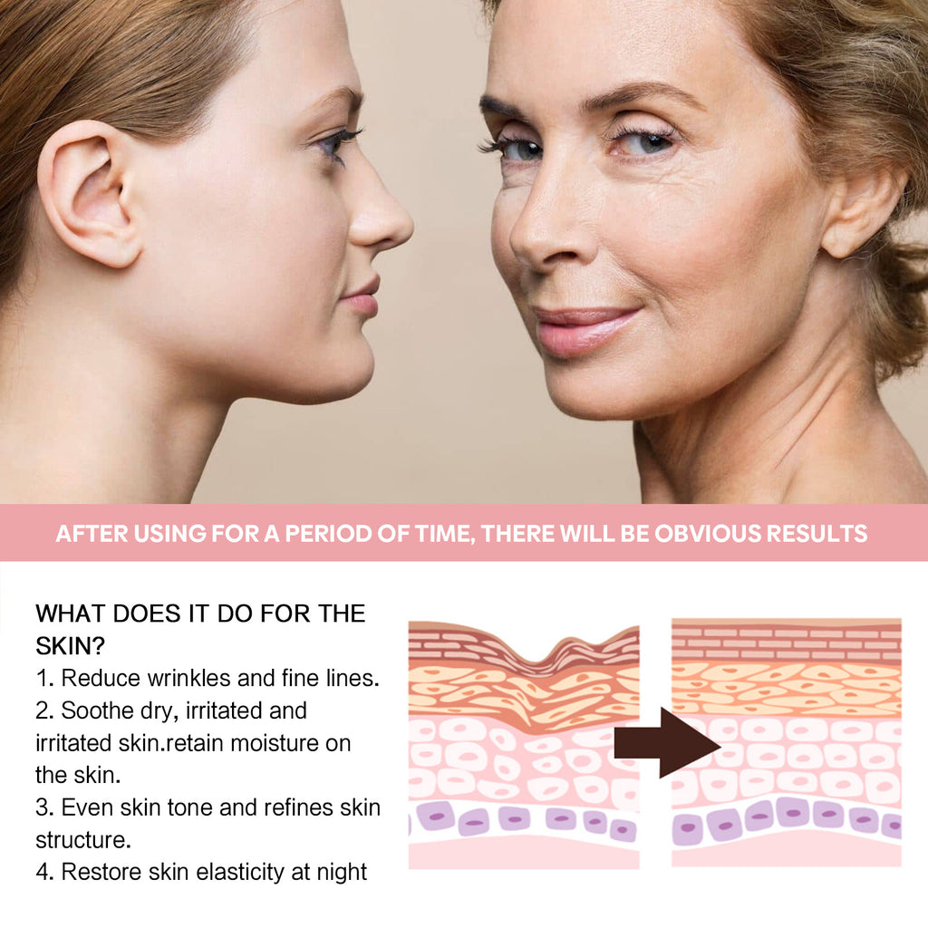 5 In 1 Facial Cream, Firming And Anti-Wrinkle Moisturizing Facial Skin Anti-Aging Cream