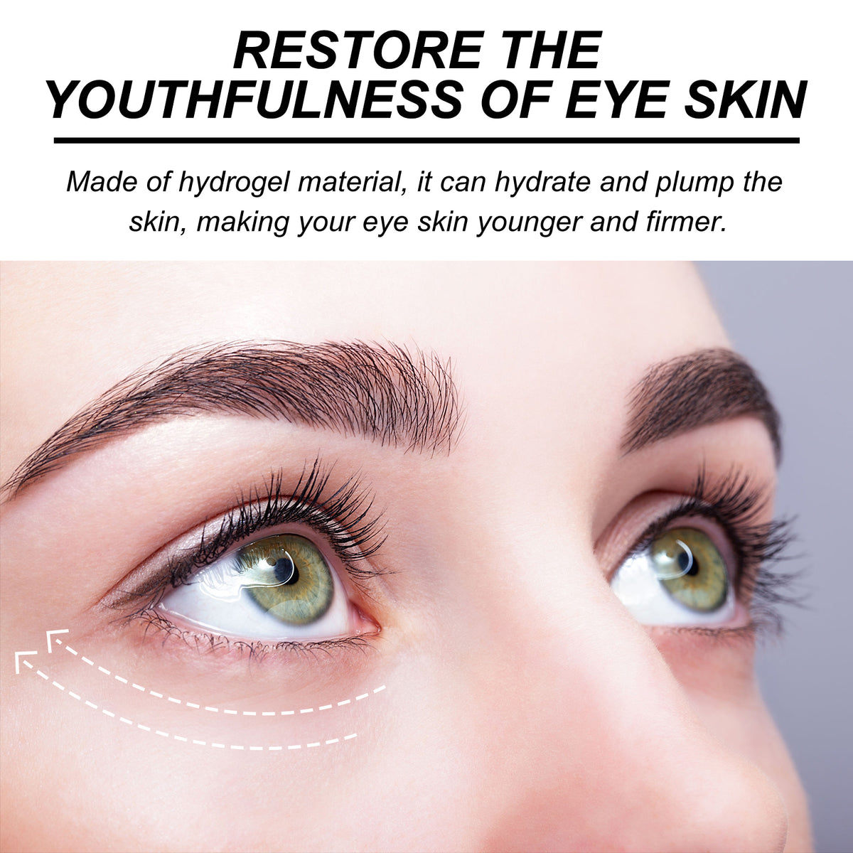 Moisturizing Eye Patch, Lightening Eye Lines, Anti-Wrinkle, Anti-Aging, Firming And Moisturizing Eye Skin