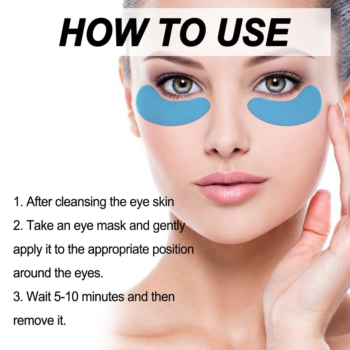 Moisturizing Eye Patch, Lightening Eye Lines, Anti-Wrinkle, Anti-Aging, Firming And Moisturizing Eye Skin